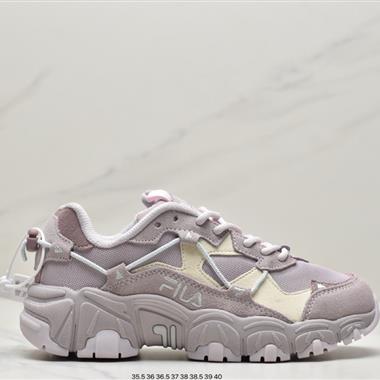 Fila Heritage Fluid 山系血管系列復古貓爪老爹ins潮流休閑運動慢跑鞋