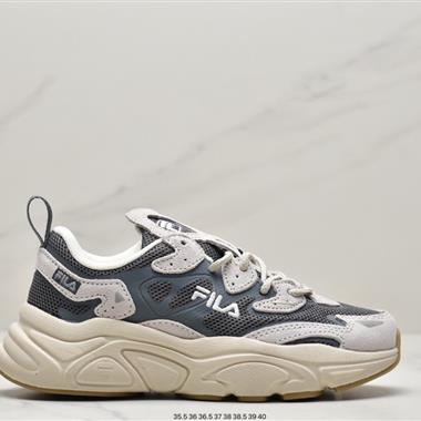 Fila Retro Running 火星系列老爹風增高復古中性休閑運動慢跑鞋 
