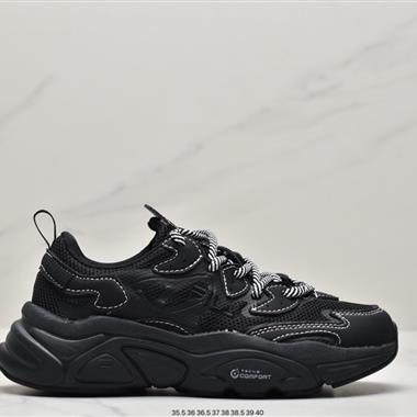 Fila Retro Running 火星系列老爹風增高復古中性休閑運動慢跑鞋 