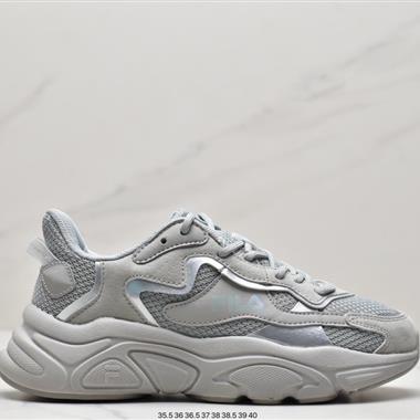 Fila Retro Running 火星系列老爹風增高復古中性休閑運動慢跑鞋 
