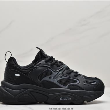 Fila Retro Running 火星系列老爹風增高復古中性休閑運動慢跑鞋 