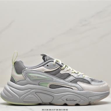 Fila Retro Running 火星系列老爹風增高復古中性休閑運動慢跑鞋 