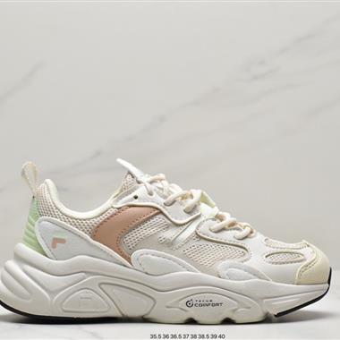 Fila Retro Running 火星系列老爹風增高復古中性休閑運動慢跑鞋 