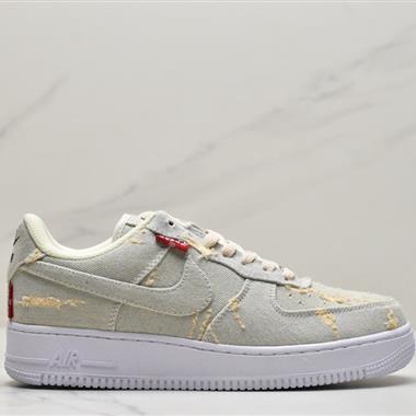 Nike Air Force 1』07 LV8 Low"White Navy"空軍一號經典低幫百搭休閑運動板鞋