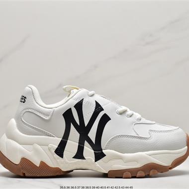 MLB Big Ball Chunky A Running厚底老爹厚底休閑運動慢跑鞋   