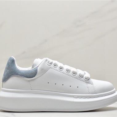 Alexander McQueen Sole Leather Sneakers低幫時裝厚底休閑運動小白鞋