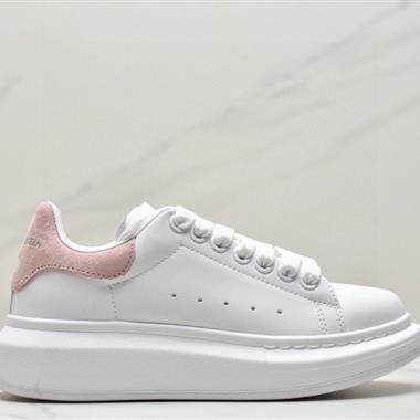 Alexander McQueen Sole Leather Sneakers低幫時裝厚底休閑運動小白鞋