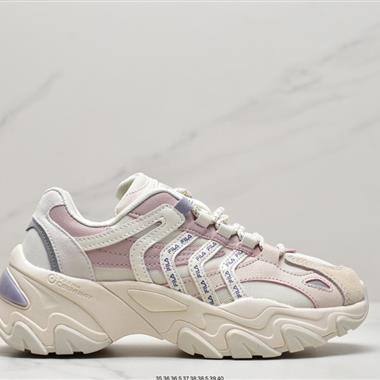 FILA 斐樂新款秋季老爹鞋運動休閑復古魚刺三代