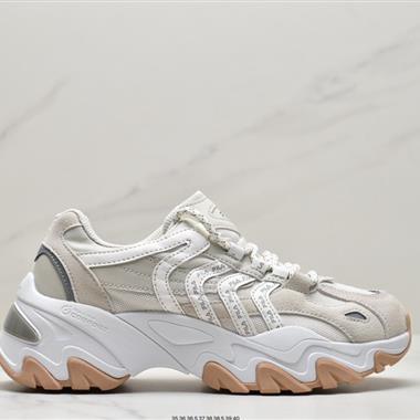 FILA 斐樂新款秋季老爹鞋運動休閑復古魚刺三代
