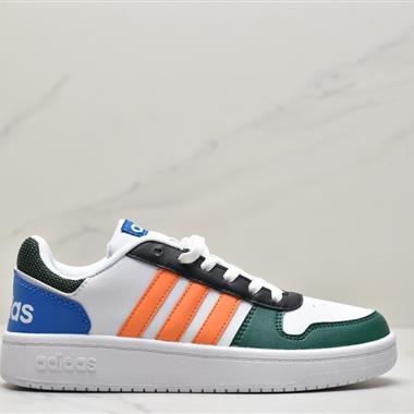 Adidas HOOPS 2.0 MID 百搭休閑運動板鞋