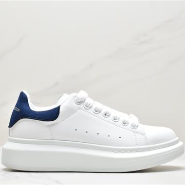 Alexander McQueen  Sole Leather Sneakers 厚底休閑運動小白鞋