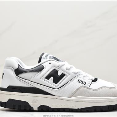 New Balance 55系列 新平衡皮面中性休閑跑鞋