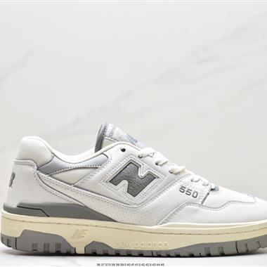 New Balance 55系列 新平衡皮面中性休閑跑鞋