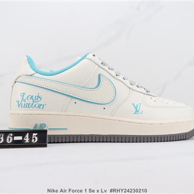 Nike Air Force 1 Se x Lv 聯名款 空軍一號低幫板鞋 