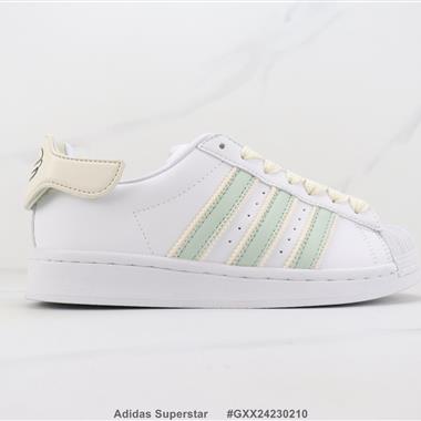 Adidas Superstar 三葉草貝殼頭板鞋