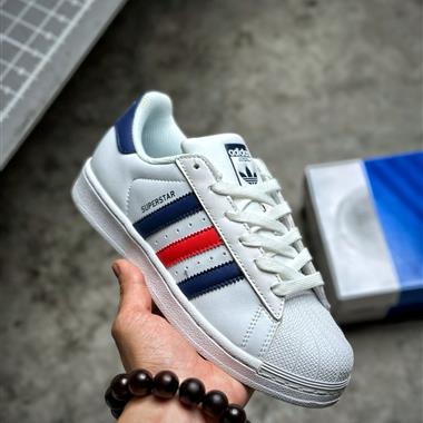 Adidas 三葉草 Originals Superstar貝殼頭經典百搭休閑運動板鞋