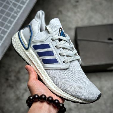 Adidas Ultraboost  20 全掌爆米花休閑運動跑鞋