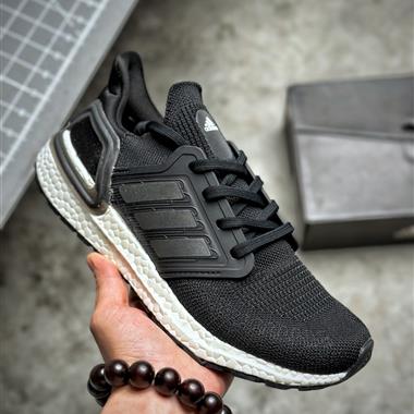 Adidas Ultraboost  20 全掌爆米花休閑運動跑鞋