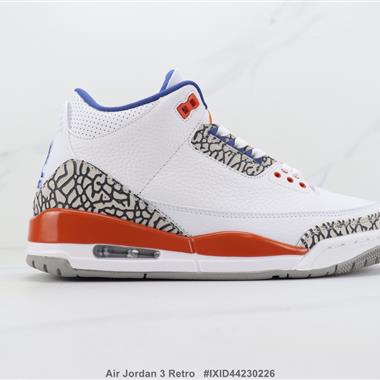 Nike Air Jordan 3 Retro 3代氣墊緩震籃球鞋