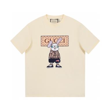 GUCCI   2023夏季新款短袖T恤  尺寸偏大
