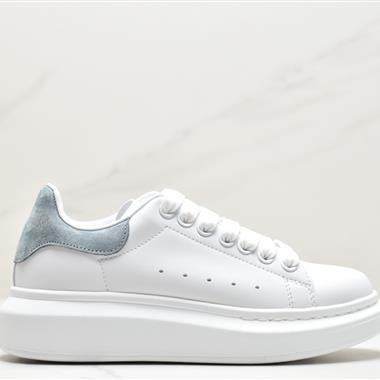 Alexander McQueen Sole Leather Sneakers低幫時裝厚底休閑運動小白鞋