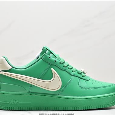 Nike Air Force 1 Low"Blue/Yellow"空軍一號寬底版系列低幫百搭休閑運動板鞋