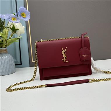 YSL  2023新款女生時尚休閒包  尺寸：23CM