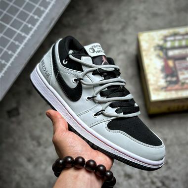 Nike Air Jordan1 Low AJ1喬丹一代 解構綁帶低幫經典復古文化休閑運動籃球鞋