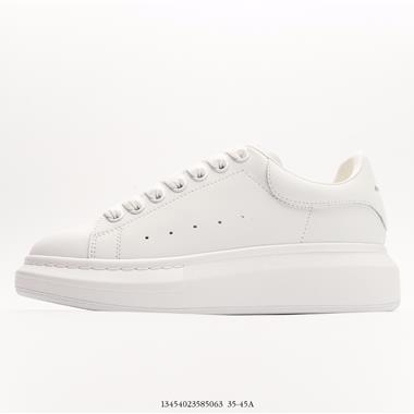 Alexander McQueen Air Cushion Sneaker低幫時裝厚底休閑氣墊運動小白鞋