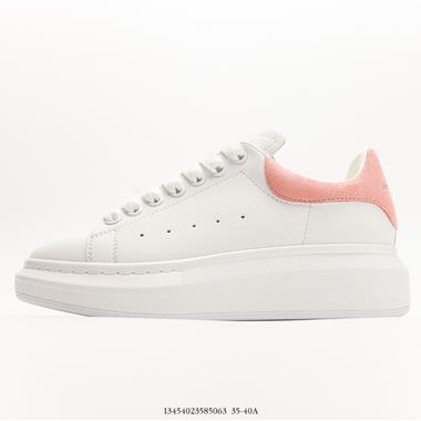 Alexander McQueen Air Cushion Sneaker低幫時裝厚底休閑氣墊運動小白鞋