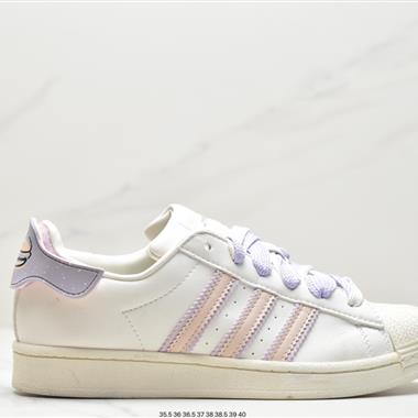 Adidas Original Super Star 三葉草女經典貝殼頭板鞋