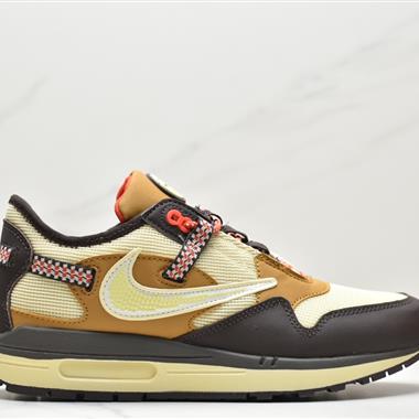 Travis Scott x Nike Air Max 1"Cactus Jack"?? 低幫復古百搭休閑運動慢跑鞋