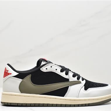 fragment design x Travis Scott x Nike Air Jordan 1 Low OG SP"Military Blue"AJ1