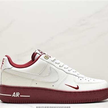 Nike Air Force 1'07"40th Anniversary/White Black"空軍一號經典低幫百搭休閑運動板鞋