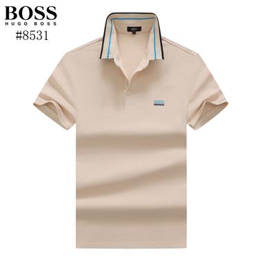 BOSS    2023夏季新款短袖POLO衫