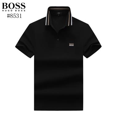 BOSS    2023夏季新款短袖POLO衫