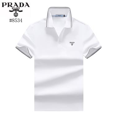 PRADA    2023夏季新款短袖POLO衫