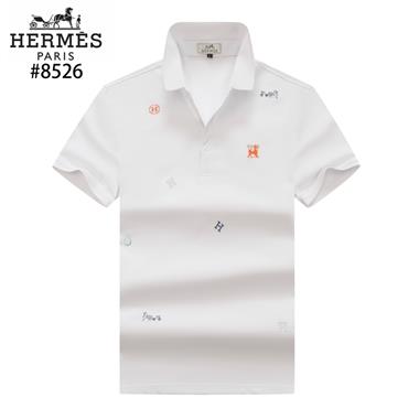 HERMES    2023夏季新款短袖POLO衫