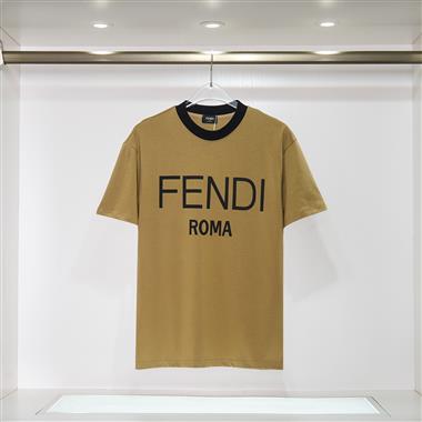 FENDI    2023夏季新款短袖T恤