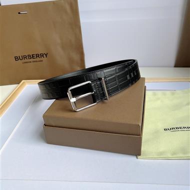 BURBERRY    2023新款時尚皮帶   3.5CM