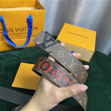 LOUIS VUITTON    2023新款時尚皮帶   4.0CM