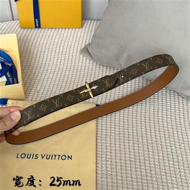 LOUIS VUITTON   2023新款時尚皮帶  2.5CM