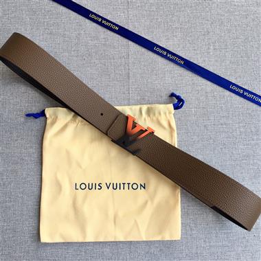 LOUIS VUITTON   2023新款時尚皮帶  4.0CM