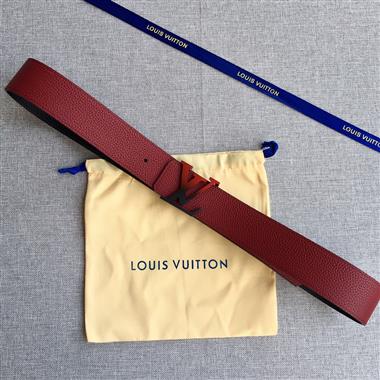 LOUIS VUITTON   2023新款時尚皮帶  4.0CM
