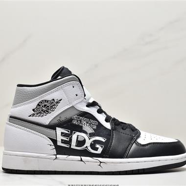 Nike DIY Air Jordan 1 Mid AJ1 經典復古文化休閑運動籃球鞋