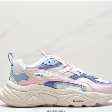 FILA 新款休閑復古透氣跑鞋