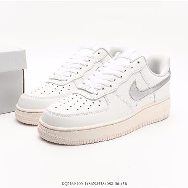 Nike Air Force 1’07 LowWhiteSilver Swoosh