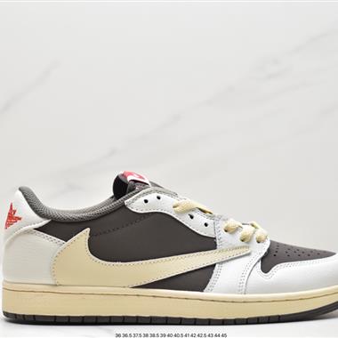 fragment design x Travis Scott x Nike Air Jordan 1 Low OG SP"Black/Green Toe"AJ1