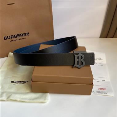 BURBERRY   2023新款時尚皮帶  3.5CM