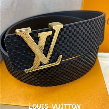 LOUIS VUITTON   2023新款時尚皮帶   4.0CM
